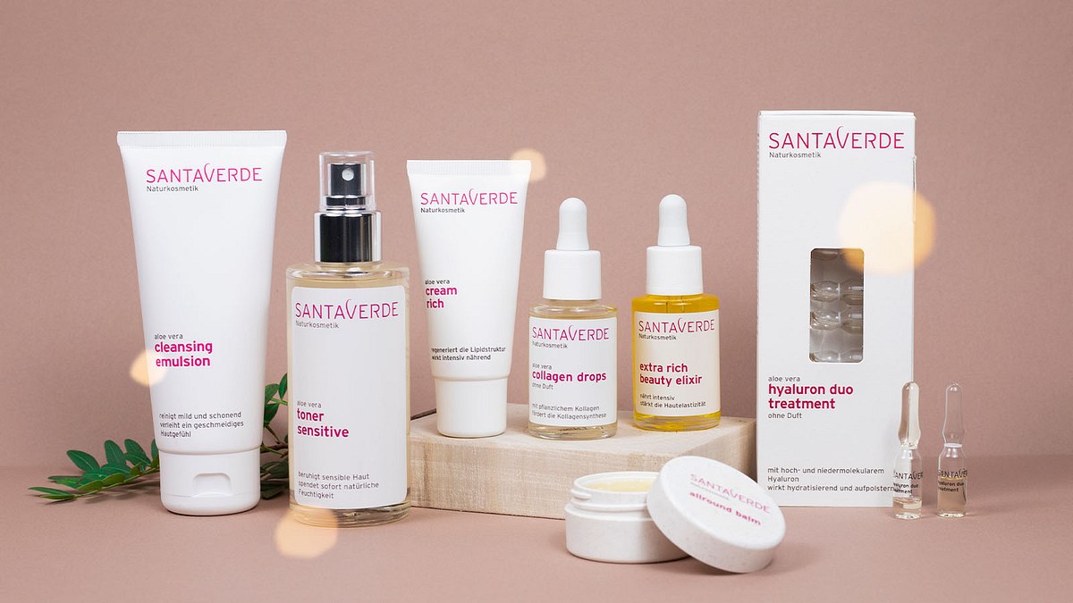 Naturkosmetik-Set von Santaverde Naturkosmetik-Set von Santaverde