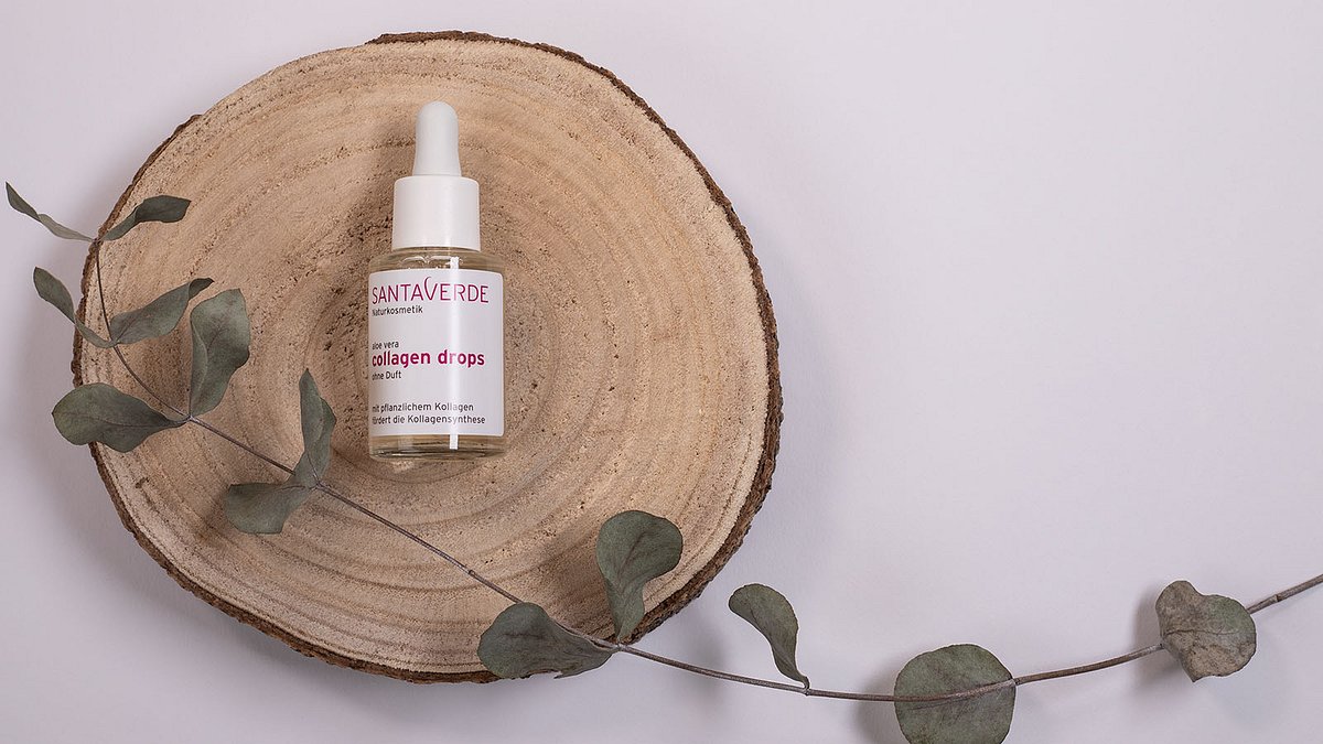 Die collagen drops von Santaverde mit pflanzlichem Kollagen Die collagen drops von Santaverde mit pflanzlichem Kollagen