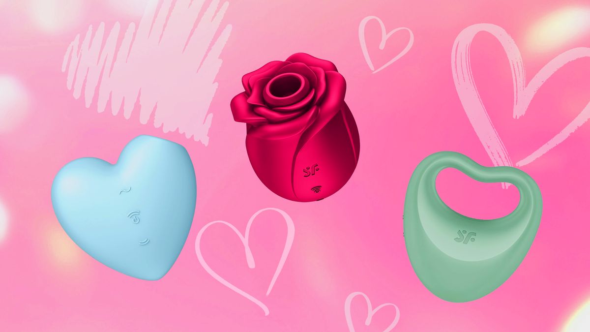 satisfyer cutie heart blau, modern blossom, perfect pair