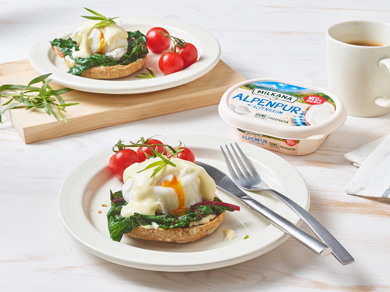 Eier Benedict: So gelingt das amerikanische Frühstück in der leichten Variante