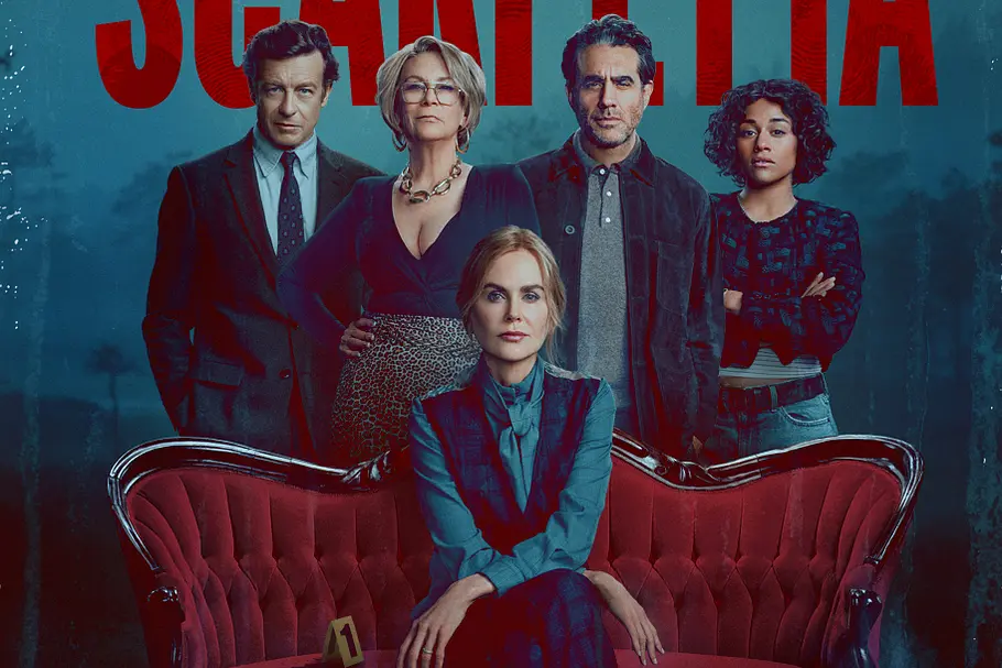 Hauptcast aus „Scarpetta“ Der Hauptcast aus „Scarpetta“ auf dem Poster für Staffel 1.