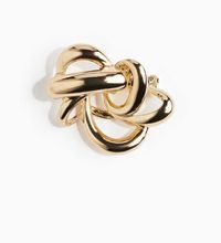 H & M - Metallbrosche - Gold