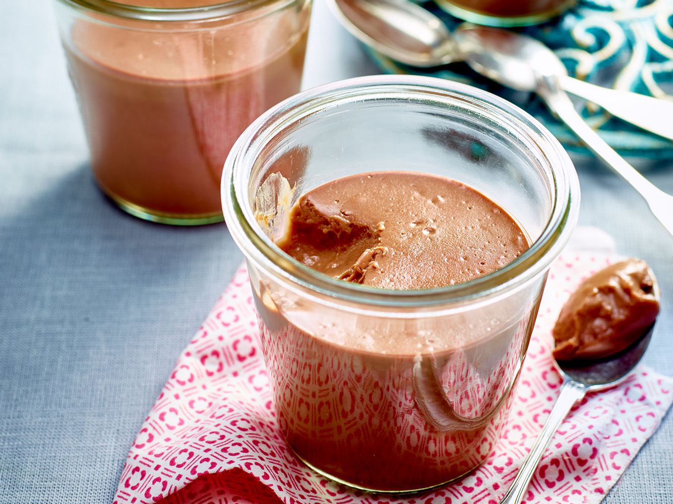 Warmer Schoko-Pudding geht halt immer und überall!