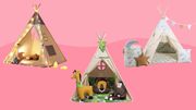 Tipi-Zelte fürs Kinderzimmer - Foto: Collage/Wunderweib & PR/Amazon