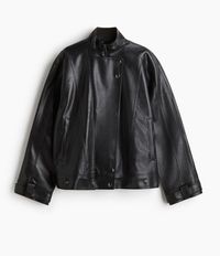 Oversize Bikerjacke