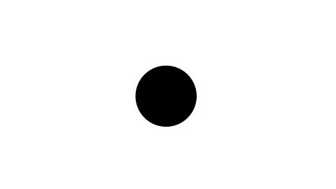 Der schwarze Punkt steht für die Schattenseiten unseres Lebens - denen wir oft zu viel Beachtung schenken. - Foto: Wunderweib.de