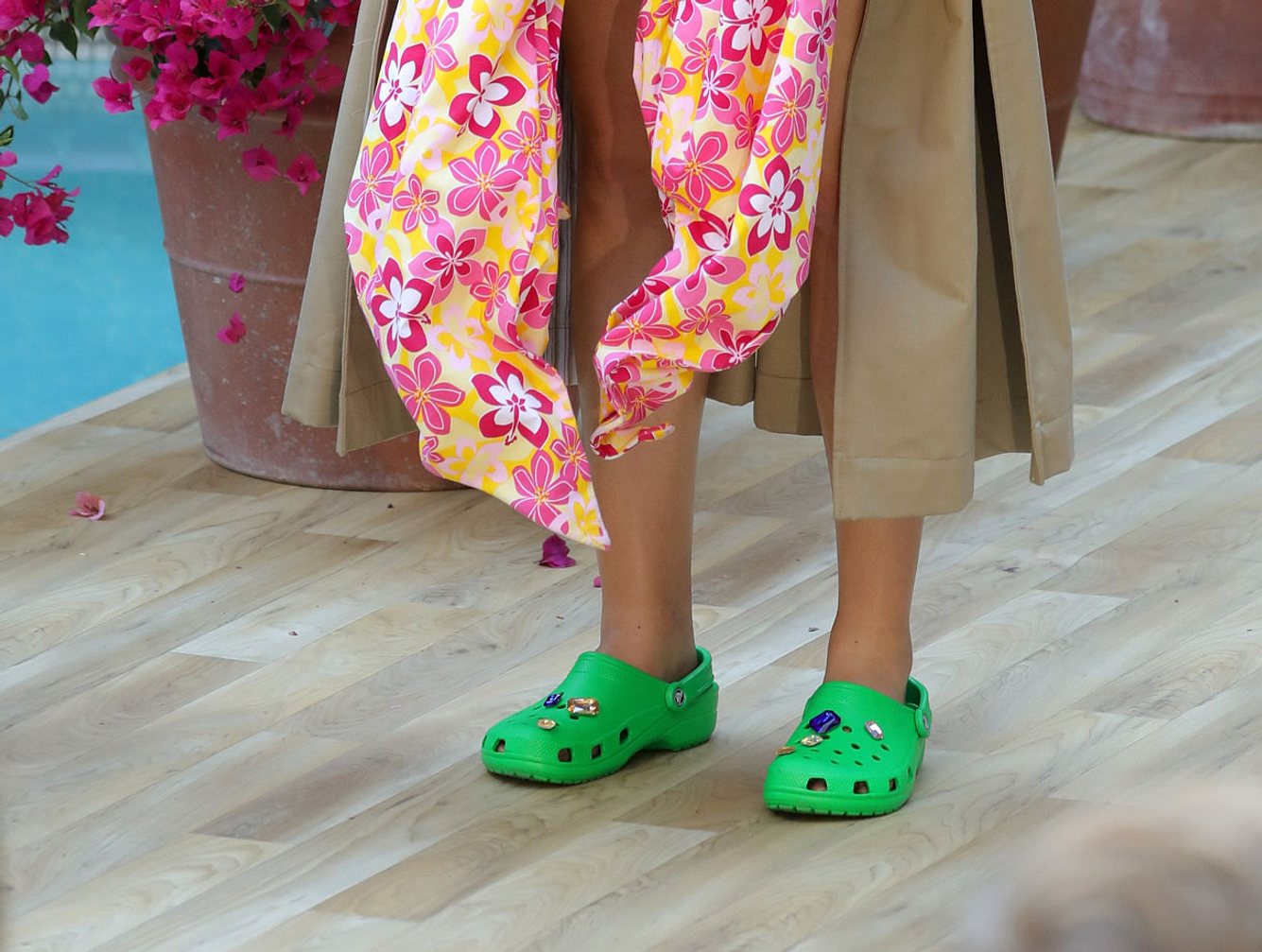 Schwedenclogs: Crocs auf dem Laufsteg
