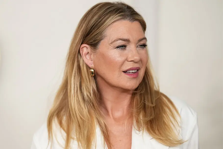 Sehr fransige & stufige Frisur für lange Haare Ellen Pompeo: Sehr fransige & stufige Frisur für lange Haare