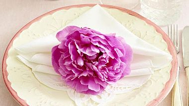 servietten falten welle - Foto: deco&style