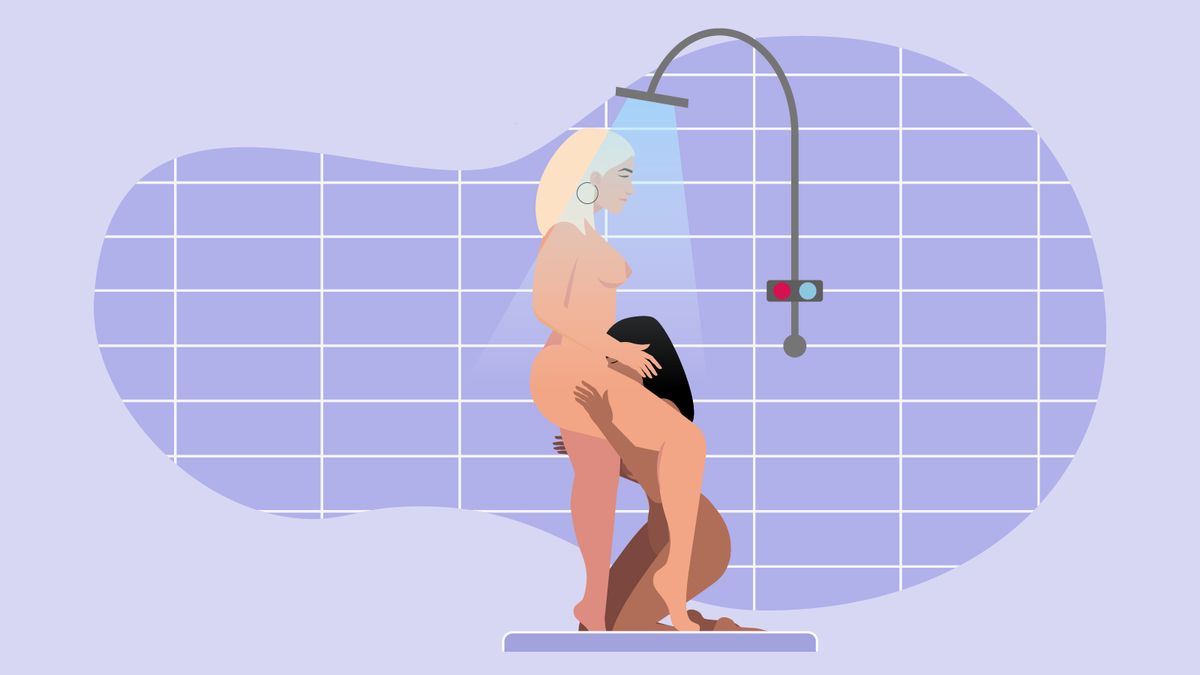 Sex in der Dusche: Stellungen - Oral-Sex