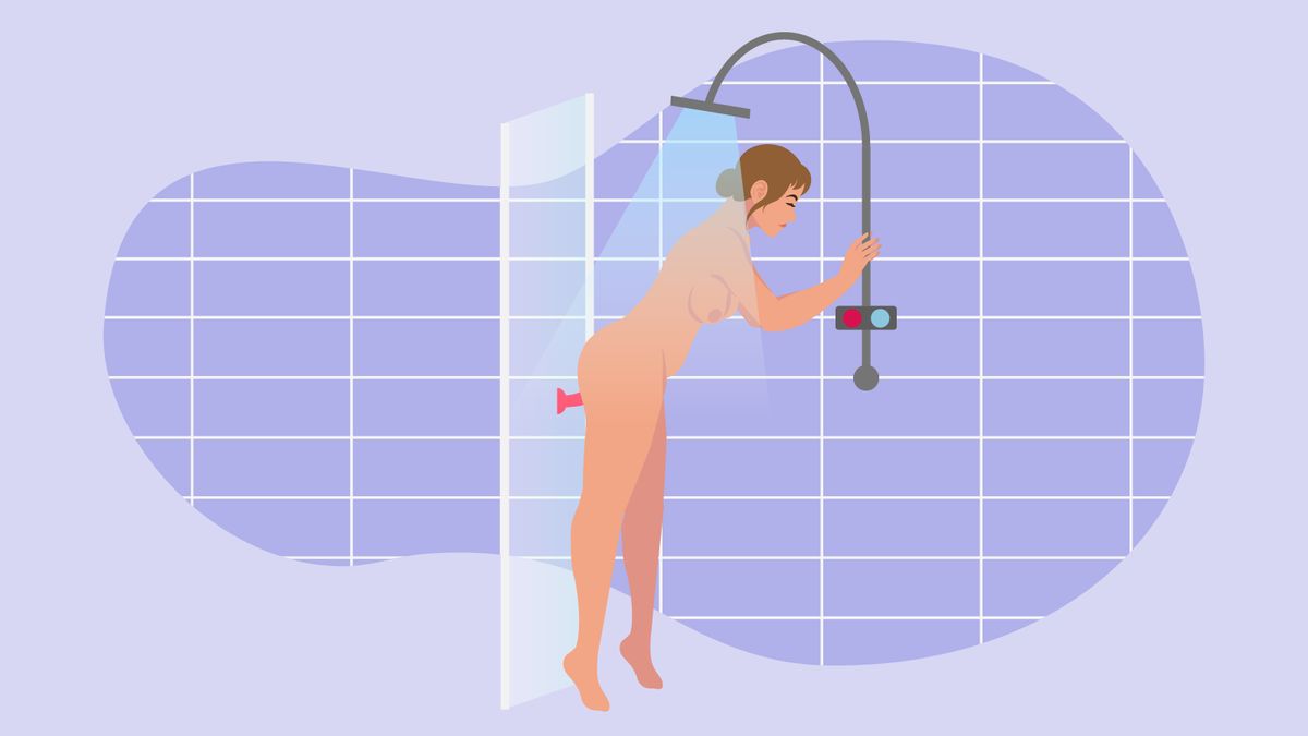 Sex in der Dusche: Stellungen - Solo-Sex