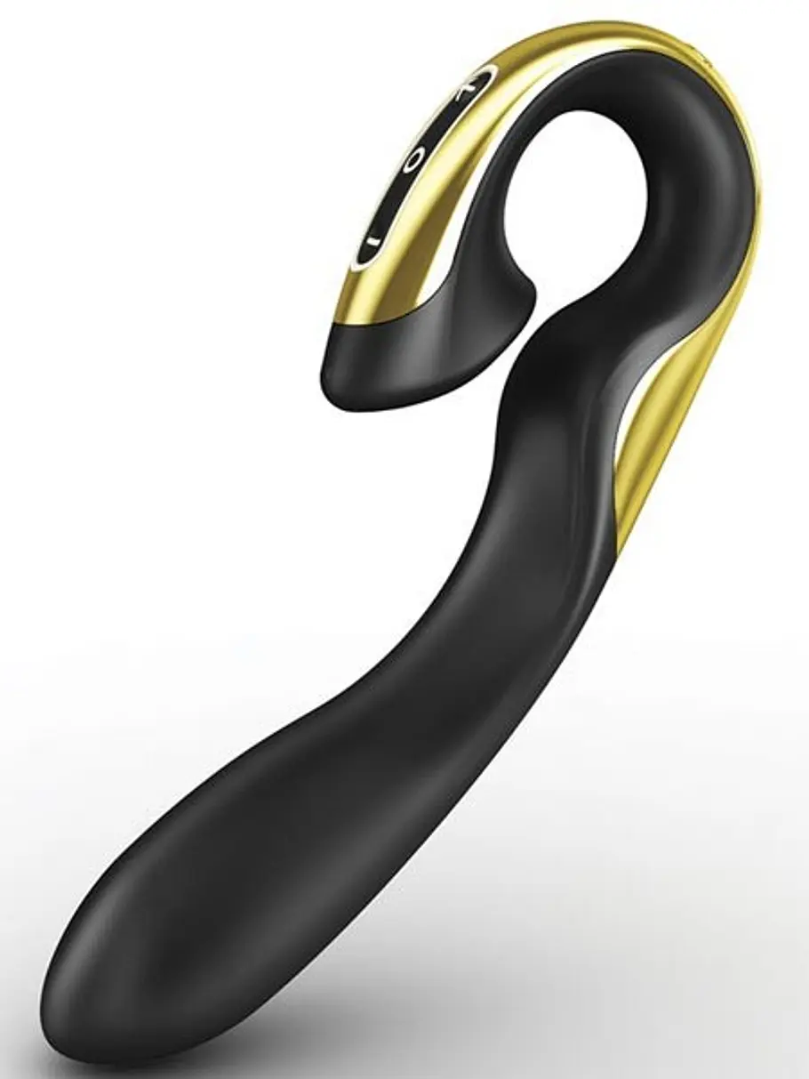 Black-Mamba! Dieses Sexspielzeug für die Frau besticht durchs Design. Aber es kann mehr! Das Sexspielzeug liegt gut in der Hand und verwöhnt zusätzlich Ihre Klitoris. Ein Vibrationserlebnis der Extraklasse.( Zini Roae, ca. 129 Euro, über www.sinsations. sextoys frau