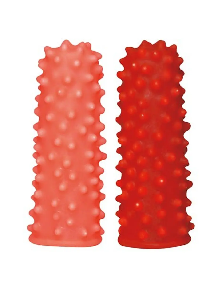 Die Finger im Spiel haben! Dieses Sexspielzeug für die Frau ist ideal für ein anregendes Vorspiel. Ziehen Sie die Hüllen mit den Prickelnoppen über die Finger und streichen Sie sich warm.( Chinesische Lustfinger, ca. 9,95 Euro, über www.orion.de ) sextoys frau