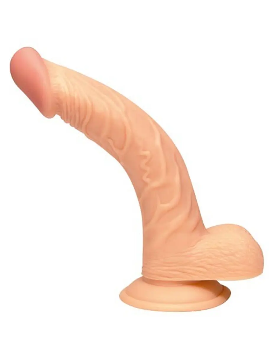 Prachtvoller Pornopenis! Dieses Sexspielzeug könnte als Vorlage einen dieser Long-Dong-Sexfilm-Penisse haben... Er ist groß (19 Zentimeter) und sieht echt aus und fühlt sich auch so an. Dank seiner idealen Krümmung eigenet sich das Sexspielzeug für vagin sextoys frau