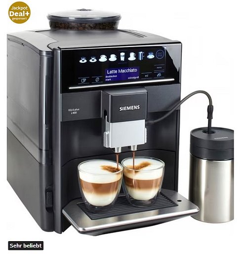 SIEMENS Kaffeevollautomat EQ6 plus s400 TE654509DE