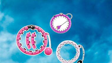 Smart Hula Hoop - Foto: Foto: Collage / bearbeitet durch Wunderweib.de; iStock: Robert Knapp / PR