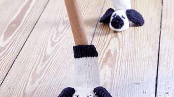 Anleitung: Babysocken - Hund - Foto: tina