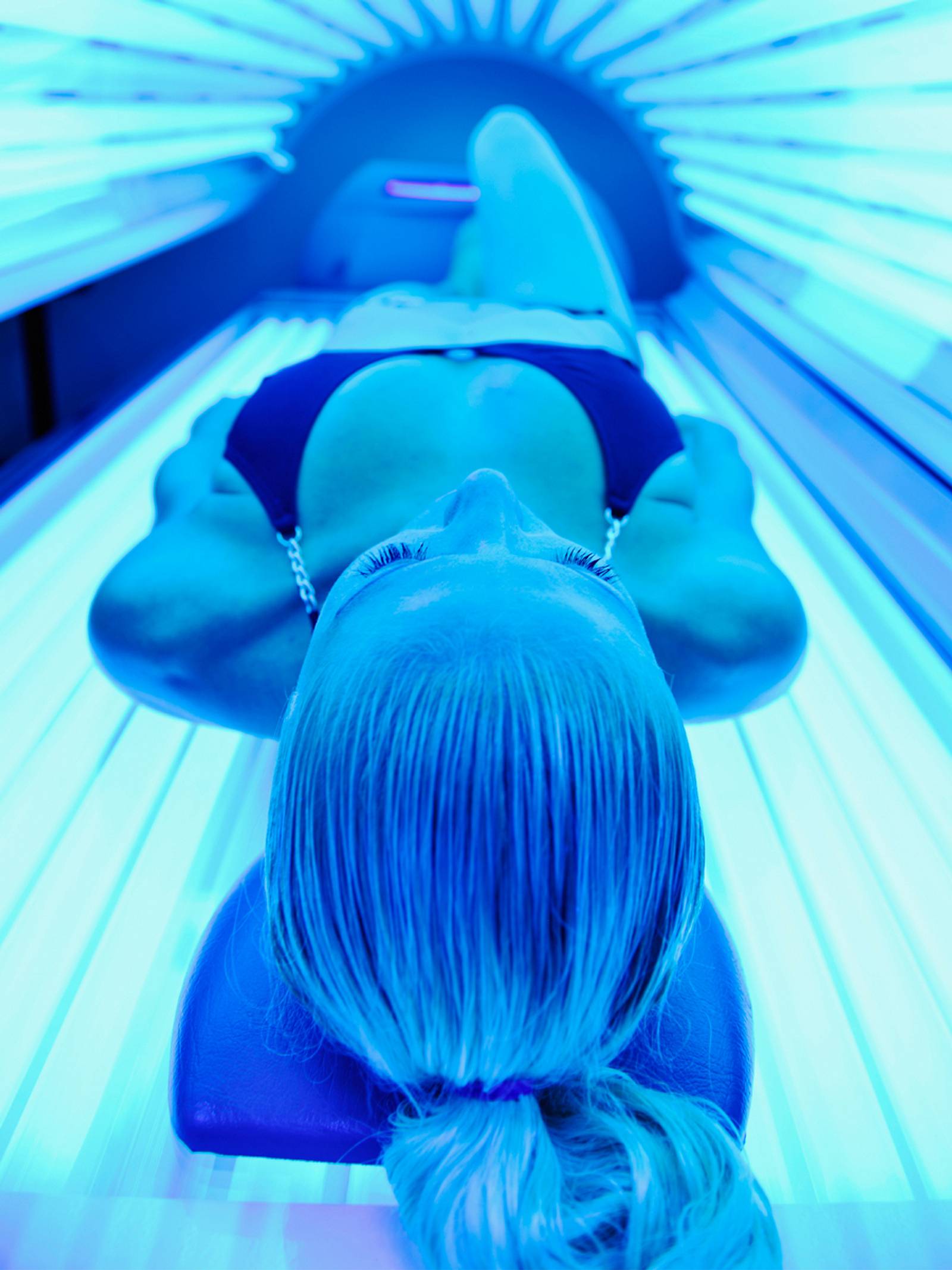 Solarium braun beine nicht werden