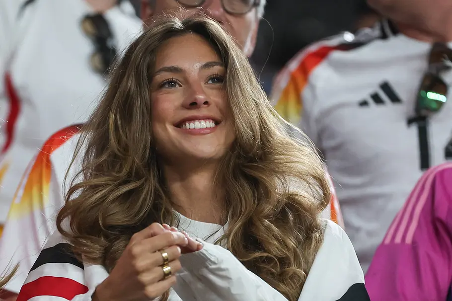 Sophia Havertz Sophia Havertz auf der Tribüne