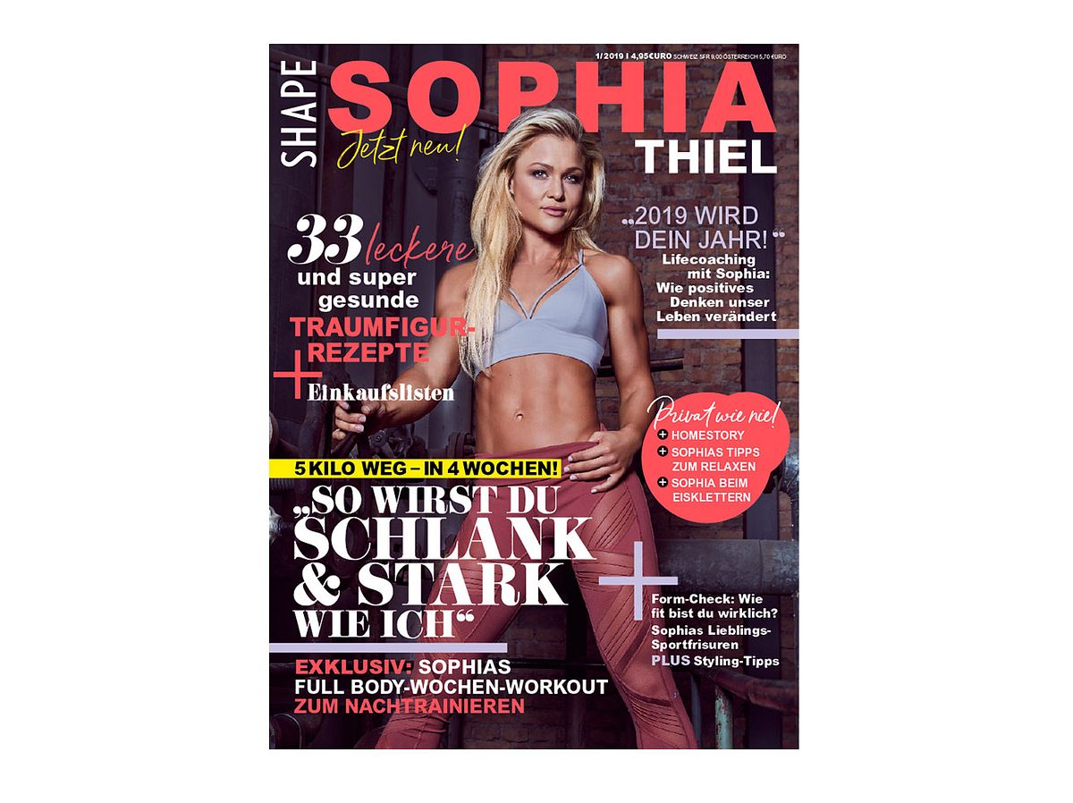 Das neue Sophia Thiel Magazin