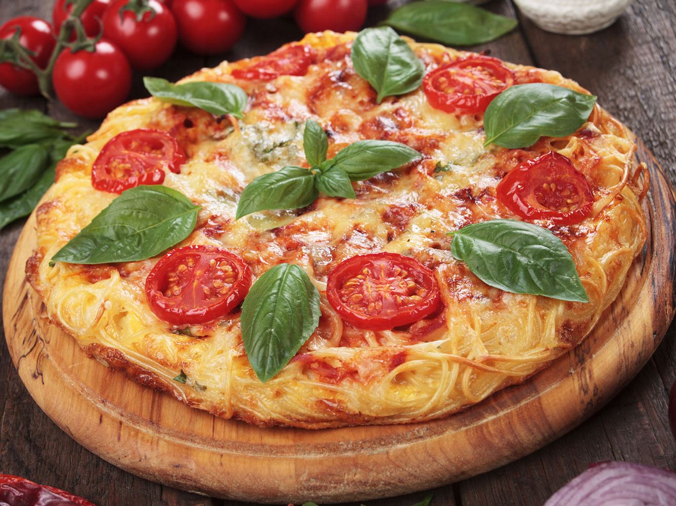 Spaghetti-Pizza: Ein Traum aus Pasta und Pizza | Wunderweib