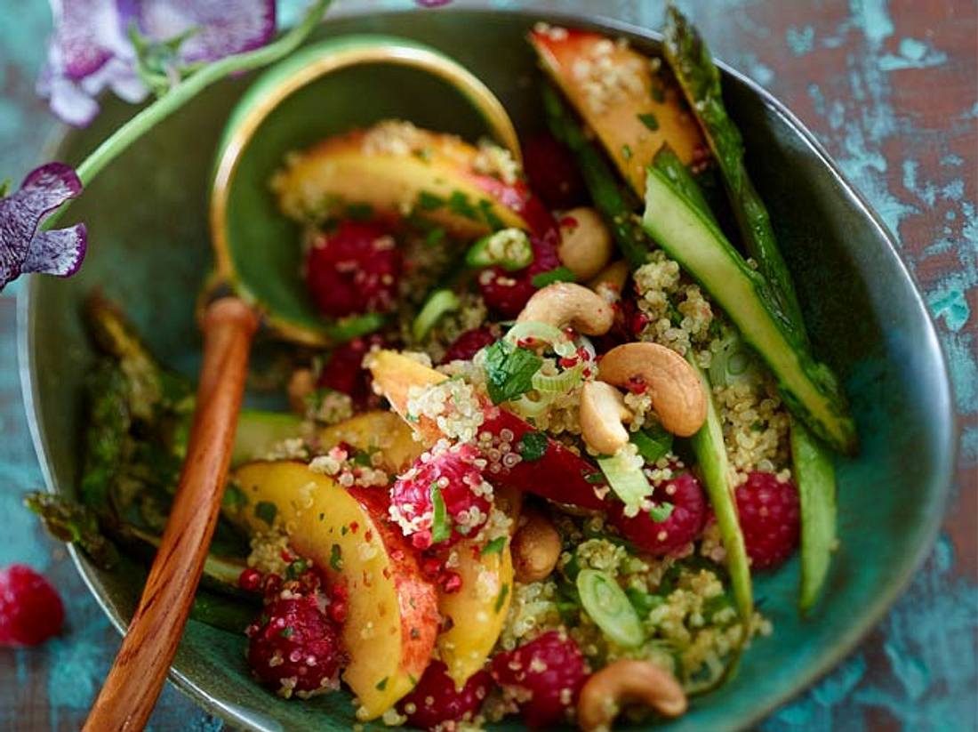 Spargelsalat Rezepte Quinoa Spargelsalat Rezepte Quinoa