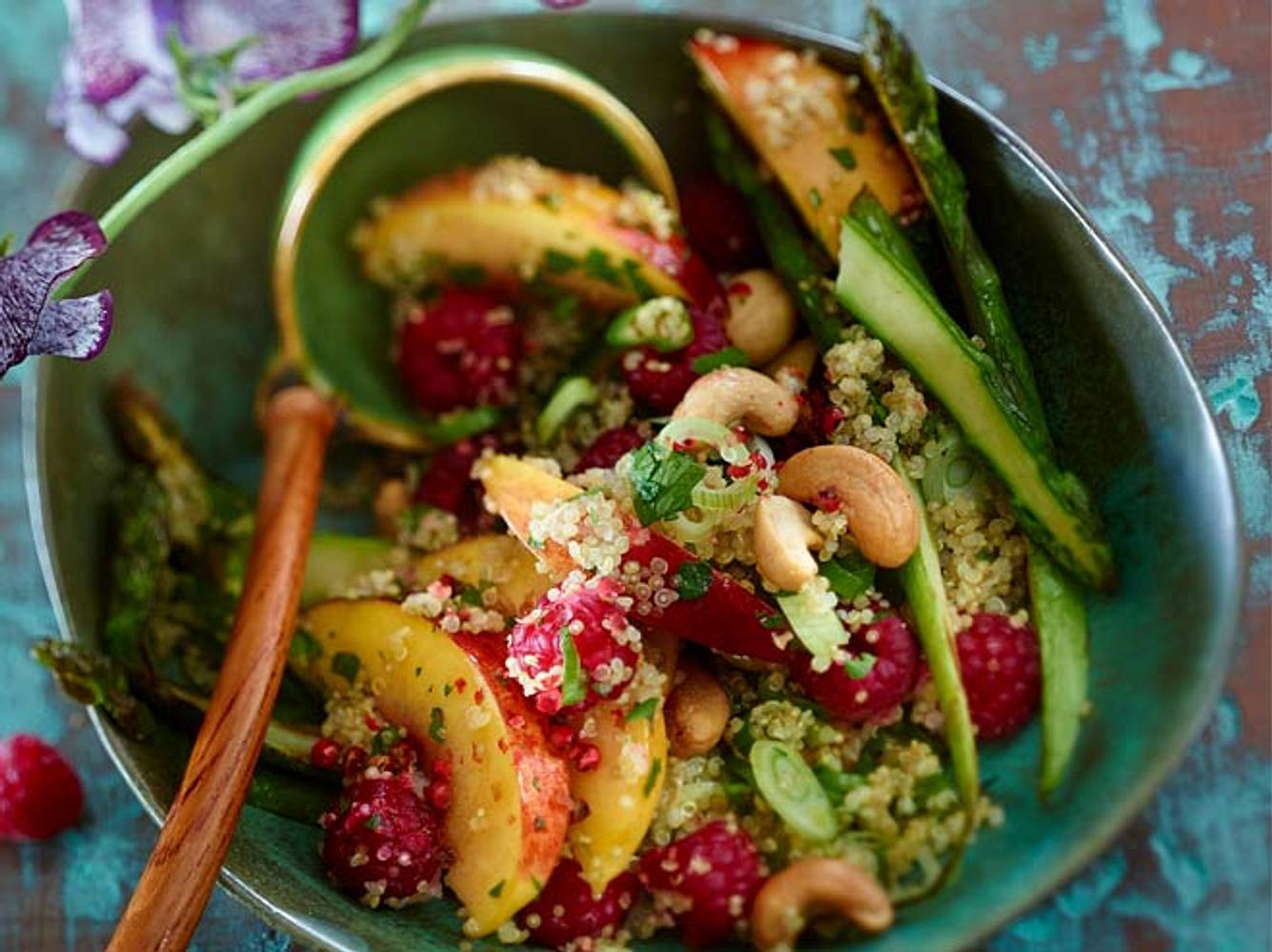 Spargelsalat Rezepte Quinoa Spargelsalat Rezepte Quinoa