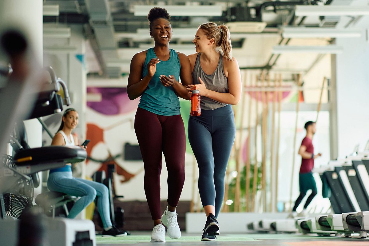 In der 2. Zykluswoche sind wir motivierter, Sport zu treiben.