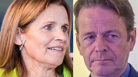 Katrin Müller-Hohenstein & Rudi Cerne: Sie verkünden das traurige Aus! - Foto: IMAGO / Noah Wedel (links) & IMAGO / Reichwein (rechts), Collage: Wunderweib Redaktion