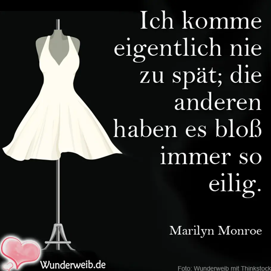 Zitat des Tages: Marilyn Monroe spruch des tages4