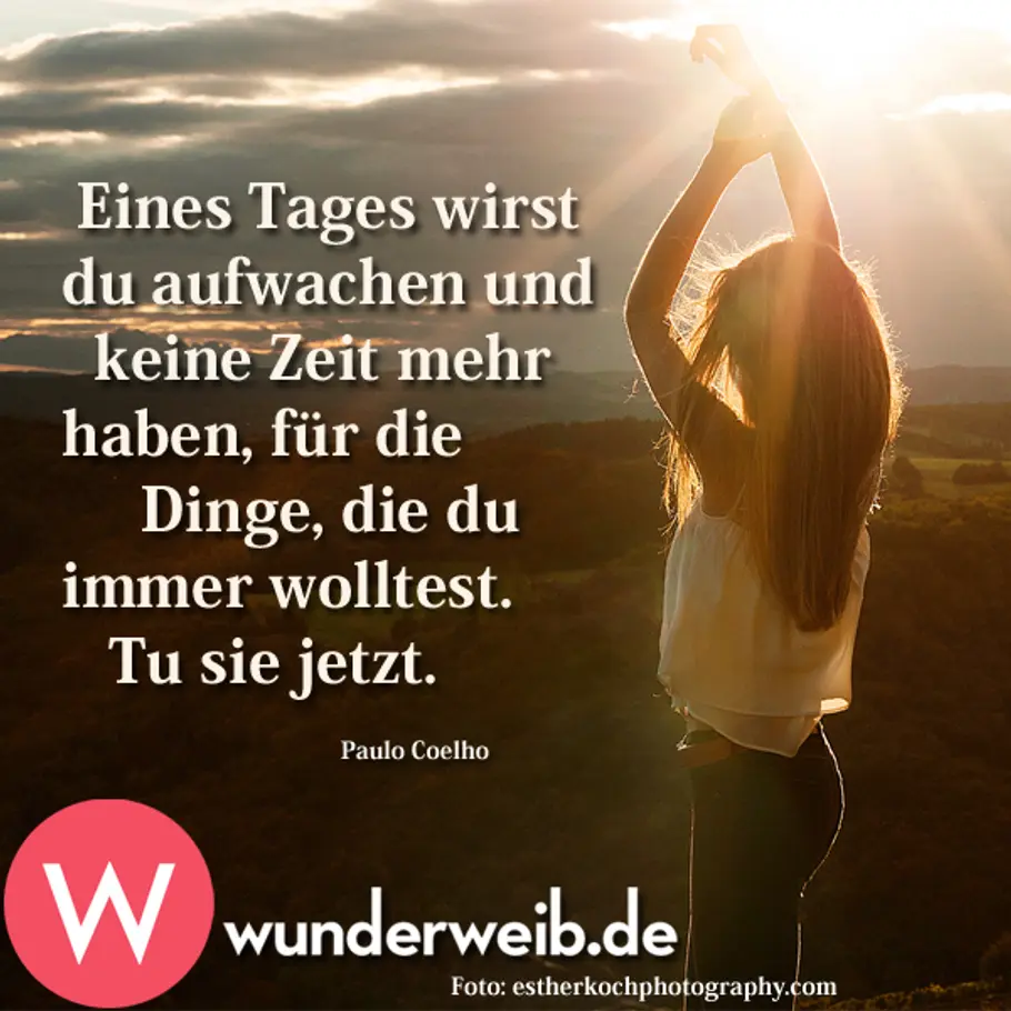 Spruch des Tages - inspirierende Zitate spruchbild esther koch