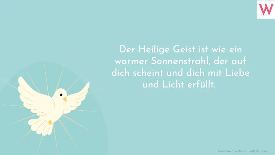 Sprüche zu Pfingsten: Grüße, Zitate und Weisheiten zum Nachdenken - Spruch 2