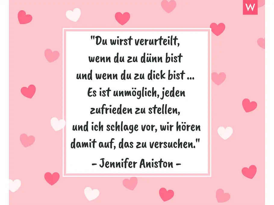 Jennifer Aniston hat ja so Recht! Diese Sprüche fürs Selbstbewusstsein können dein Denken verändern und dir helfen, mutiger zu werden.