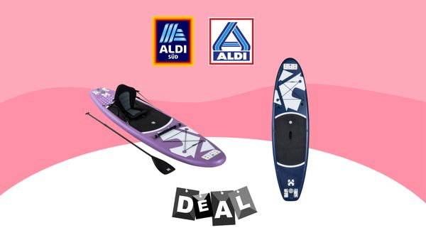 Stand-Up-Paddling Aldi - Foto: PR/Wunderweib-Collage