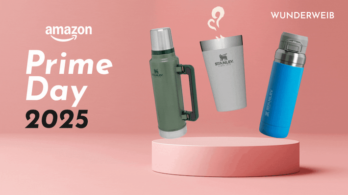 Stanley Angebote Amazon Prime Day 2025 - Foto: Wunderweib.de & iStock (Lemon_tm) / PR