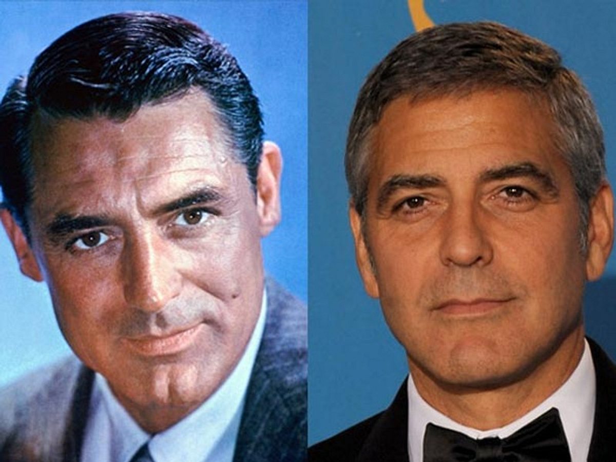 stars double george clooney b