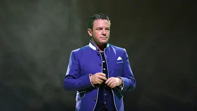 Stefan Mross bei der Jubiläums-Tournee von Immer wieder sonntags in der Meistersingerhalle.  - Foto: IMAGO / Future Image
