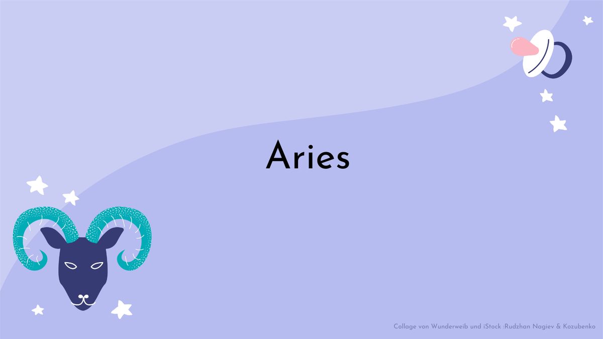 Aries ist der perfekte Name für Widder