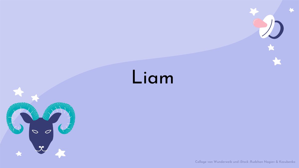 Babynamen für Widder: Liam 