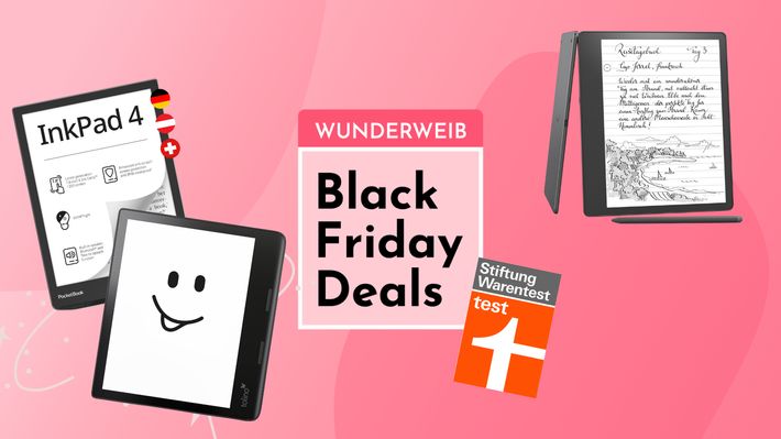 Stiftung Warentest E-Book Reader Black Friday - Foto: PR/Wunderweib