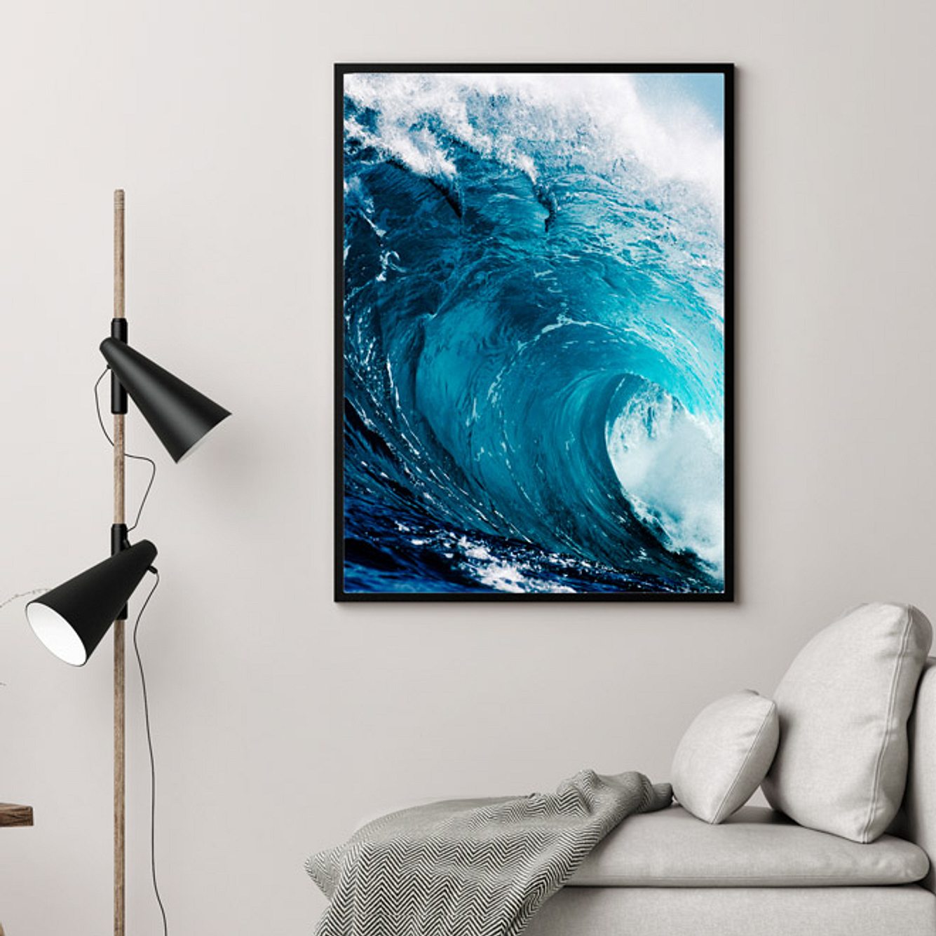 Mit diesen Strandbildern für dein Wohnzimmer träumst du dich in den Urlaub
