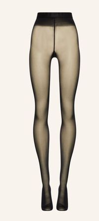 Wolford Damen Transparente Strumpfhose Synergy 40 leg support Tights, 40 DEN