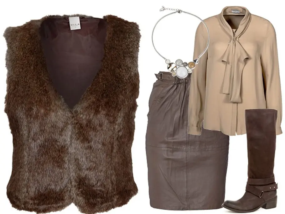 Styling-Tipps für die Fellweste: Sexy Business-Look styling tipps fellweste