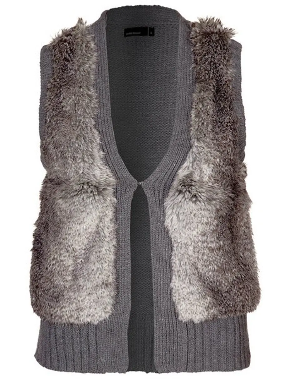 Styling-Tipps für die Fellweste: die Weste im Lässig-Look styling tipps fellweste