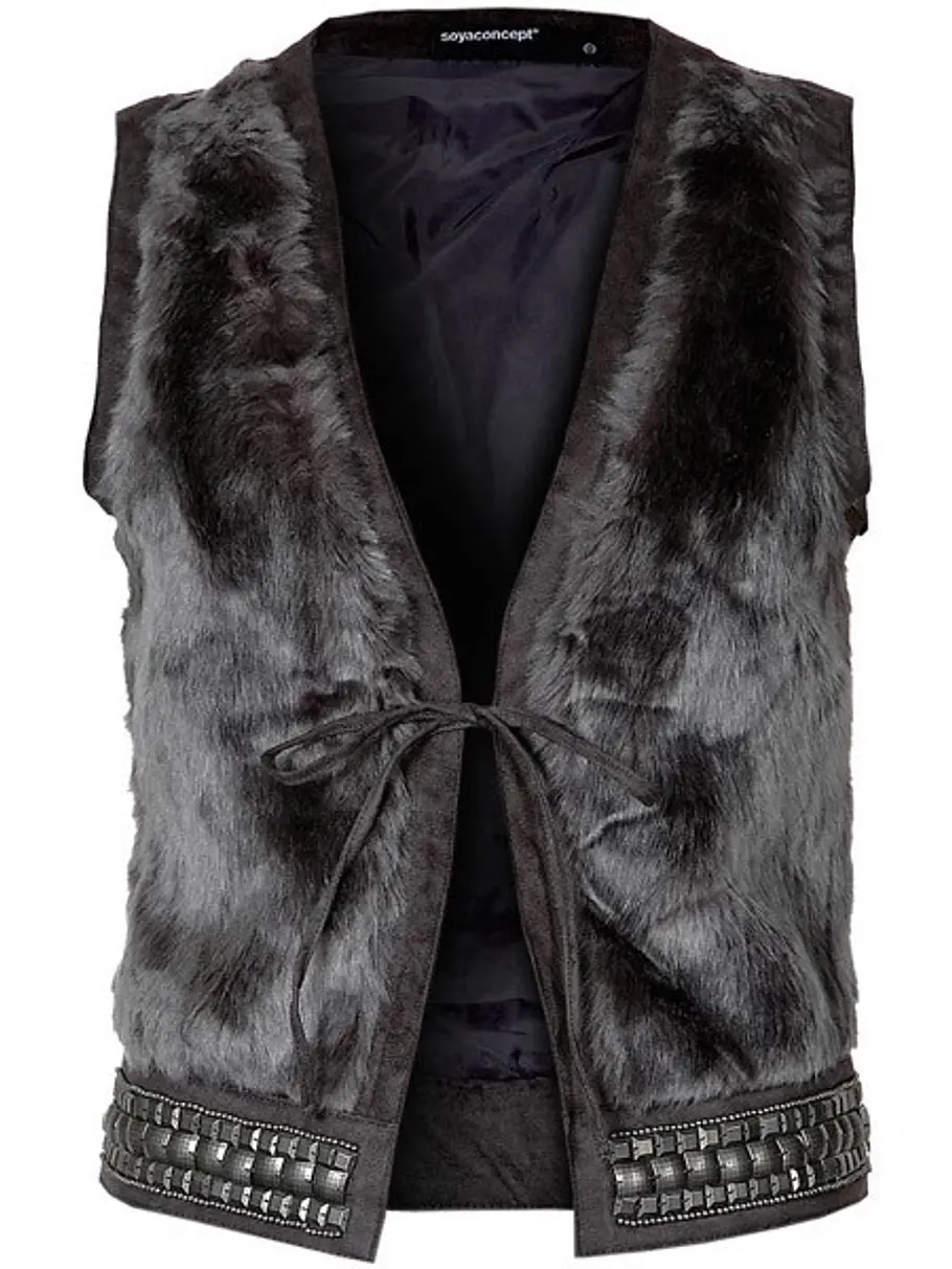 Styling-Tipps für die Fellweste: die Weste im Rock-Schick styling tipps fellweste