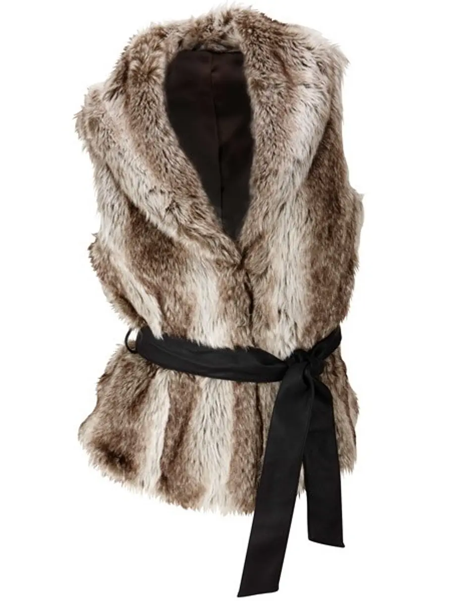 Styling-Tipps für die Fellweste: die Weste im Garconne-Look styling tipps fellweste