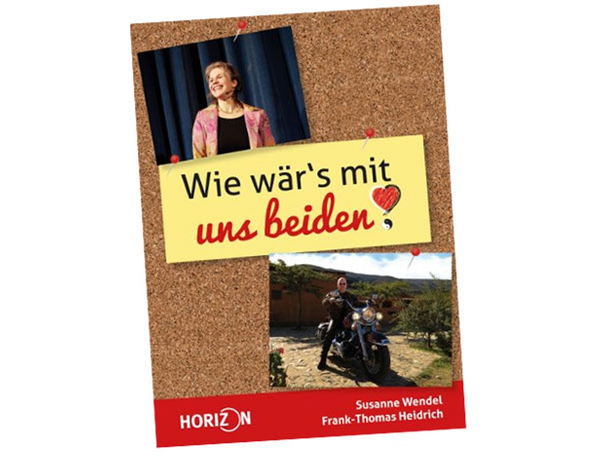 Die Geschichte ihrer ungewöhnlichen Liebe haben Susanne und Frank-Thomas in dem Buch  Wie wär's mit uns beiden?  aufgeschrieben.