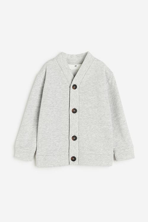 Sweat-Cardigan