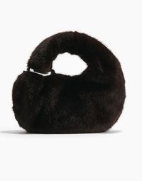 H & M - Handtasche mit Metalldetail - Braun
