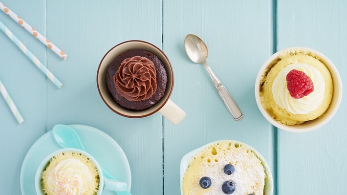 Tassenkuchen ohne Ei - Foto: Redphotographer/iStock